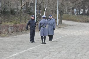 Ślubowanie nowych policjantów i awanse