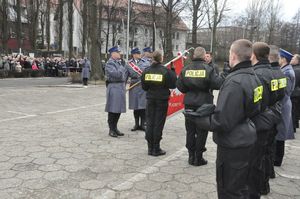 Ślubowanie nowych policjantów i awanse