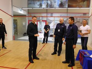 IV Wojewódzkie Mistrzostwa Policji w Squashu