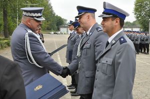 Ślubowanie nowo przyjętych policjantów 1 września 2017 r.