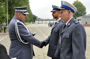 Ślubowanie nowo przyjętych policjantów 1 września 2017 r.