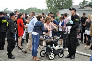 Ślubowanie nowo przyjętych policjantów 1 września 2017 r.