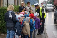 Zajęcia praktyczne na ulicy Szczakowskiej