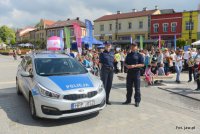 Policjanci w trakcie obchodów