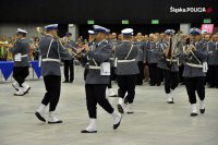 Pokaz policyjnej orkiestry