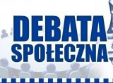 zdjęcie z napisem debata społeczna