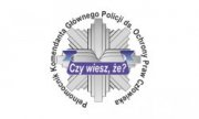 logo policji i pytanie czy wiesz, że?