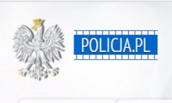 orzeł godło obok napis policja.pl