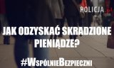 plakat WspólnieBezpieczni – Jak odzyskać skradzione pieniądze?