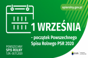 powszechny spis rolny 2020 plakat akcji