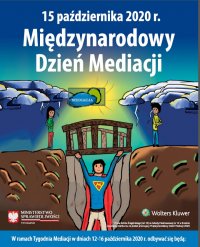 Międzynarodowy Dzień i Tydzień Mediacji 2020plakat akcji