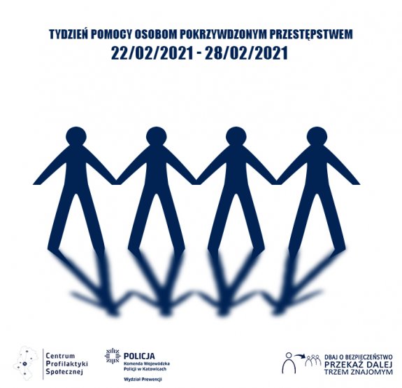 Przed nami „Tydzień Pomocy Osobom Pokrzywdzonym Przestępstwem” plakat akcji