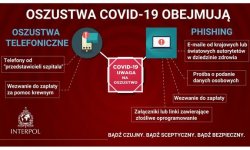 Jak chronić się przed cyberprzestępcami w czasie pandemii?plakat akcji