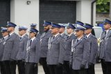 Święto Policji w Jaworznie 2021 policjanci w mundurach zdjęcie grupowe