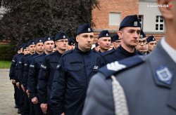 Umundurowani Policjanci