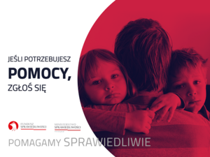 Plakat akcji Tydzień Pomocy Osobom Pokrzywdzonym Przestępstwem 2022