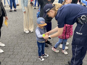 Policjanci na pikniku