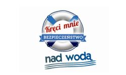 symbol znak z napisem kręci mnie bezpieczeństwo nad wodą